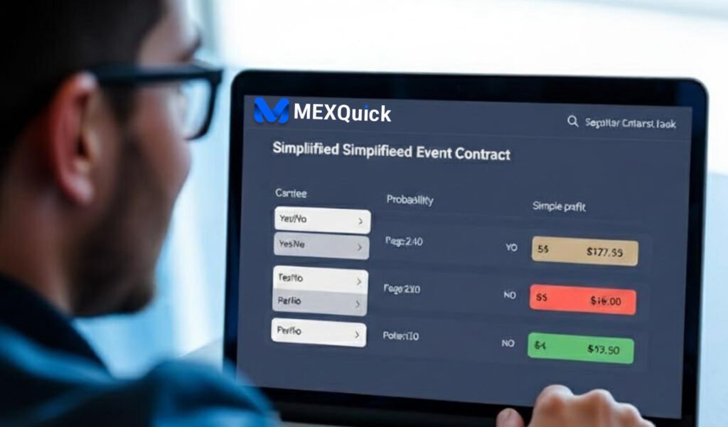Beginner trader easily understanding event contract trading on MexQuick platform Beginner trader easily understanding event contract trading on MexQuick platform