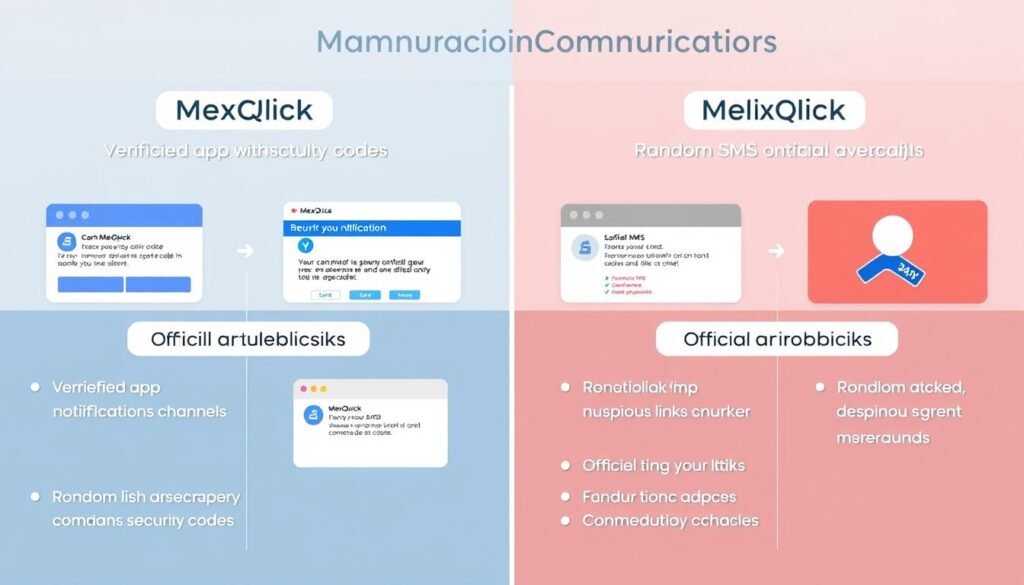 Official MexQuick communication channels versus fraudulent ones Official MexQuick communication channels versus fraudulent ones