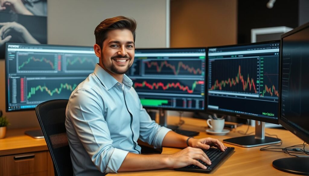 Trader confidently using rhythm contract trading strategies on MexQuick platform Trader confidently using rhythm contract trading strategies on MexQuick platform